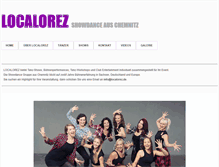 Tablet Screenshot of localorez.de